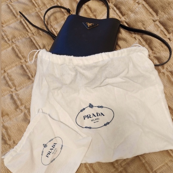 PRADA Small Saffiano Prada Panier Bag - Picture 3 of 9